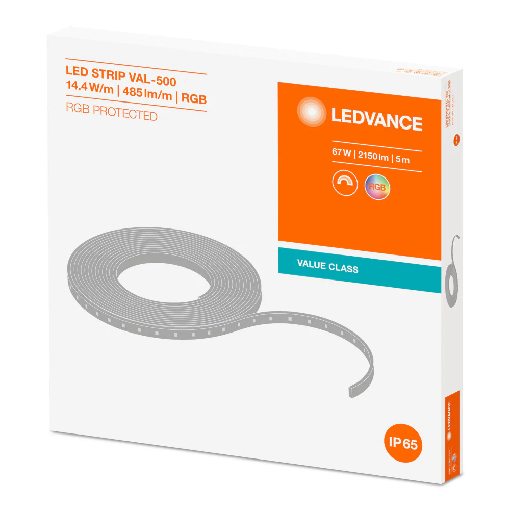 Tira LED Ledvance EC Value LS VAL-500/RGB/5/IP6 regulable - Image 2