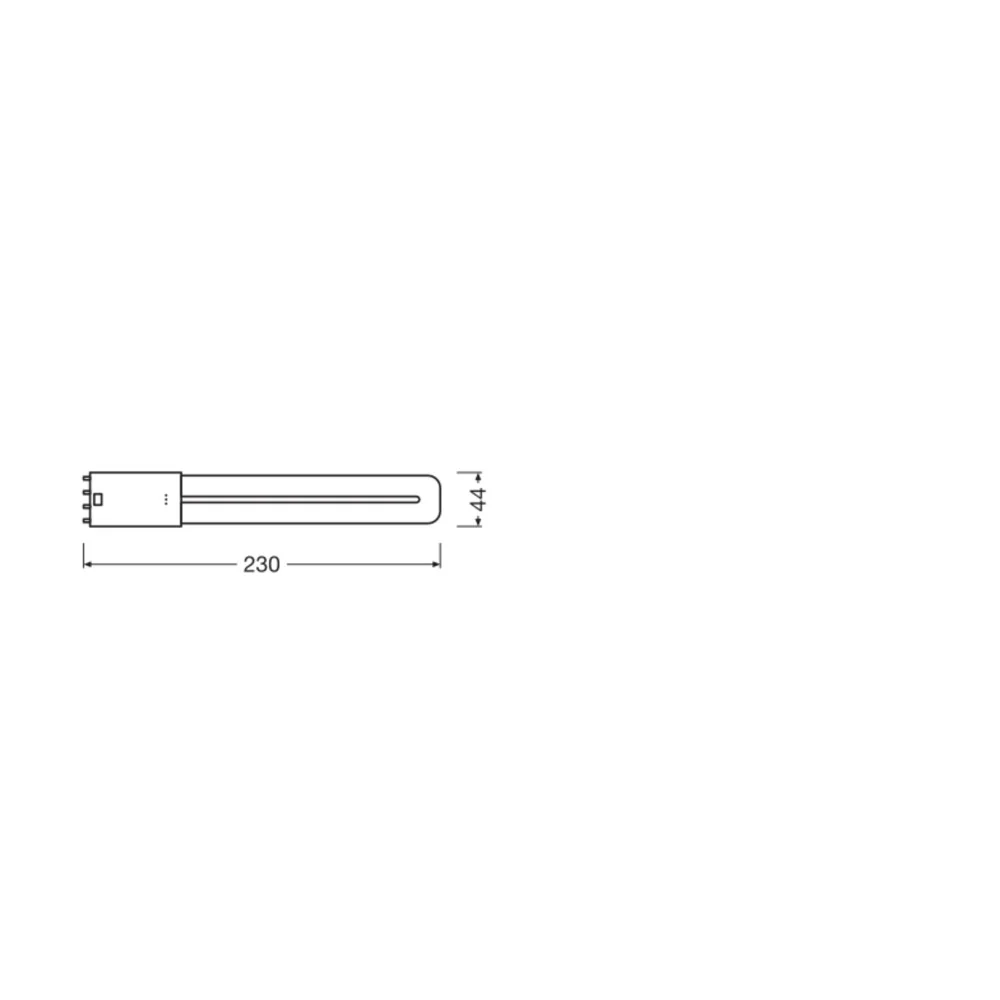 Lámpara LED Ledvance/DULUX 2G11 8W 900Lm 3000K 140º IP20 - Image 3