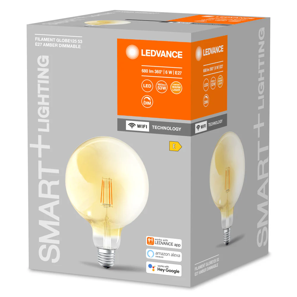 Bombilla LED Ledvance "SMART" E27 6W 680Lm 2400K 300º IP20 Regulable - Image 2