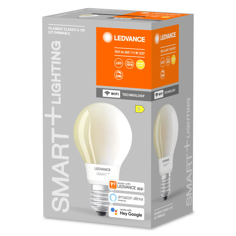 Bombilla LED Ledvance "SMART" E27 11W 1521Lm 2700K 300º IP20 Regulable - Image 2
