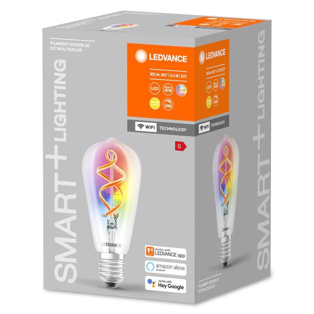 Bombilla LED Ledvance "SMART" E27 4,5 W 300 lm 2700 K 300º IP20 Regulable - Image 2
