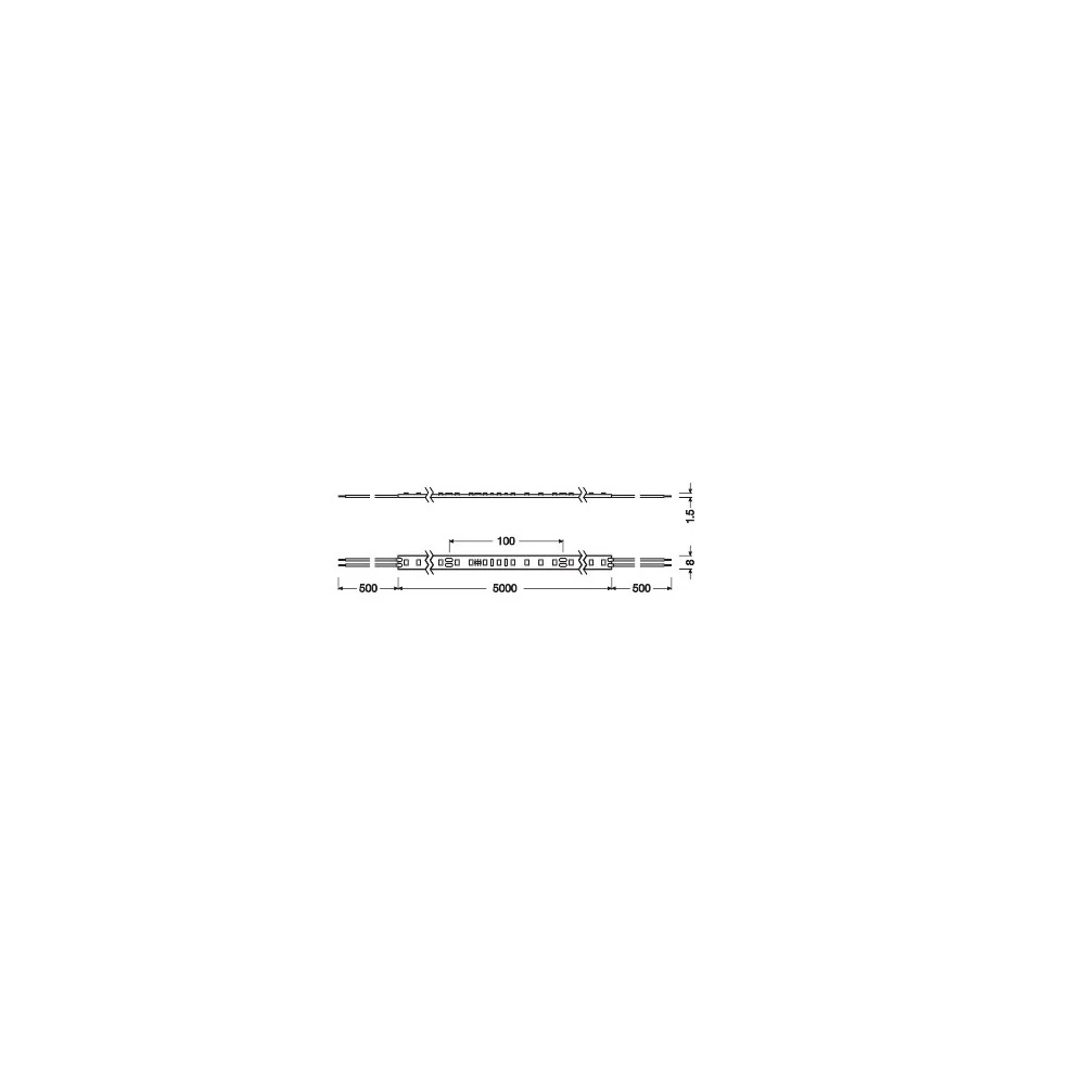 Tira de LED regulable Ledvance EC Value LS V-500/830/5 - Image 2