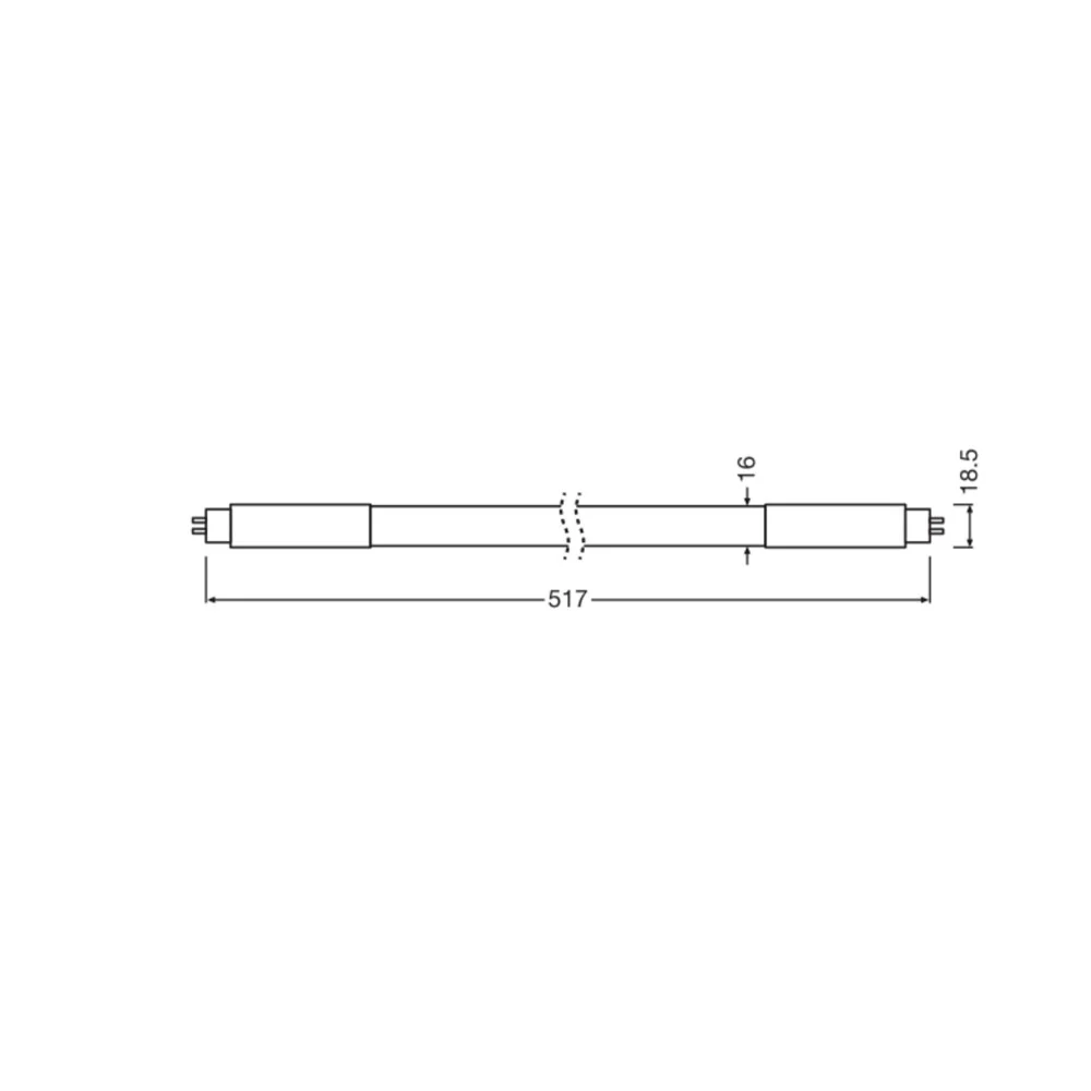 [LVE-4058075823679] Tubo LED  T5 Ledvance G5 7W 850Lm 4000K 190º IP20 - Image 3