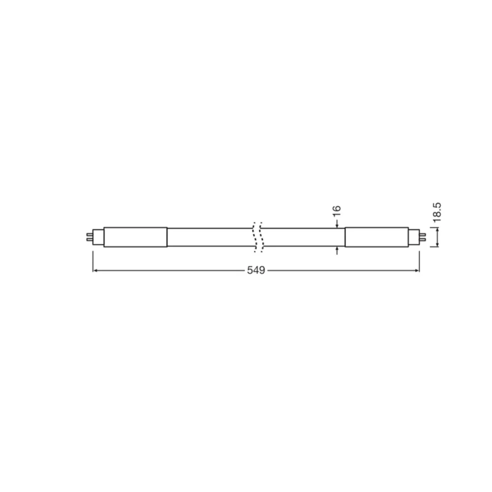 Tubo LED T5 Ledvance G5 7W 1000Lm 4000K 190º IP20 - Image 2