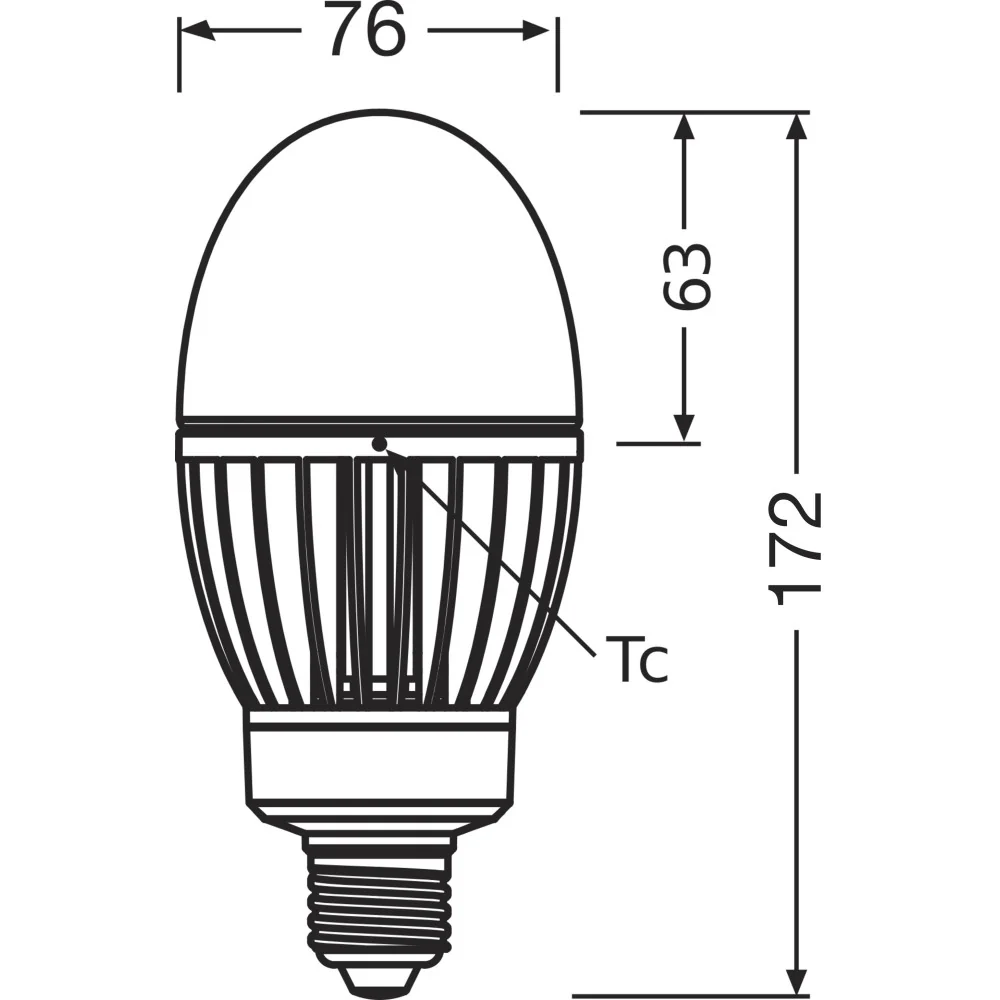 LEDVANCE Bombilla LED E27 29W 3600Lm 2700K 360º IP65 - Image 2