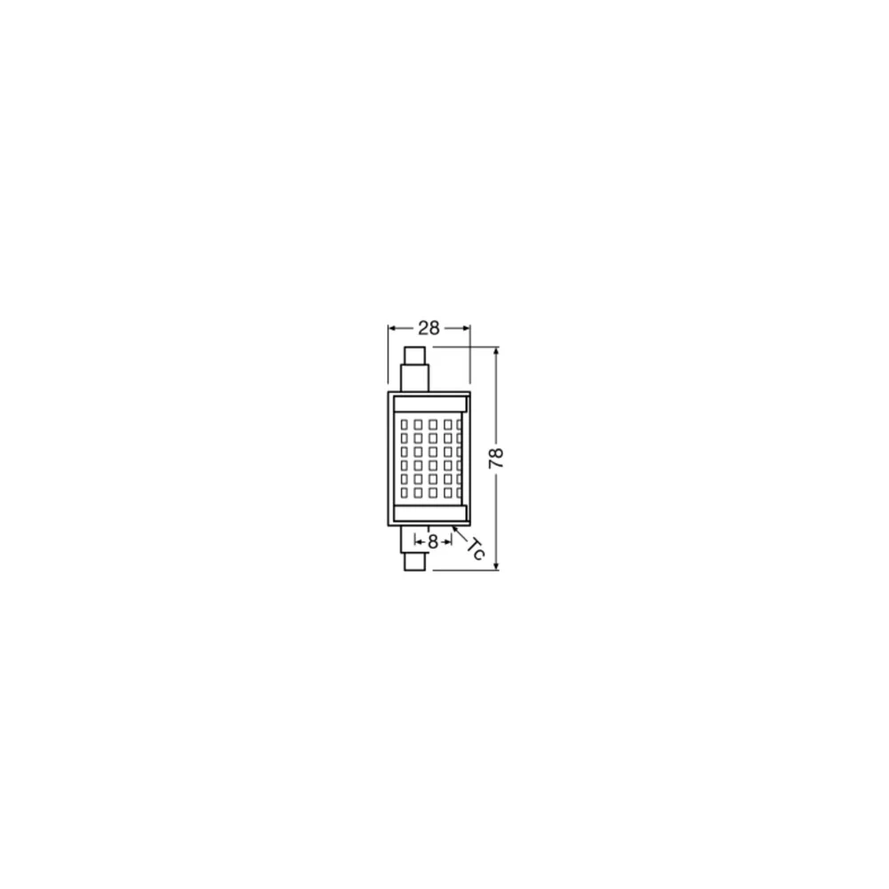 Bombilla LED Ledvance/Osram "Special" R7s 11,5 W 1521 lm 2700 K 300º IP20 - Image 2