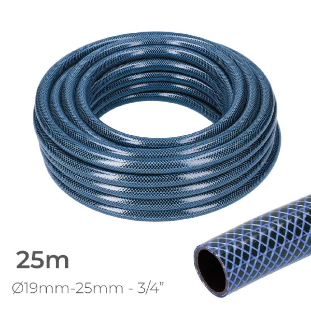Manguera de Jardin Blue Interior Ø19Mm. Exterior Ø25Mm (3/4") Rollo 25M EDM [E3-74095 - Image 2