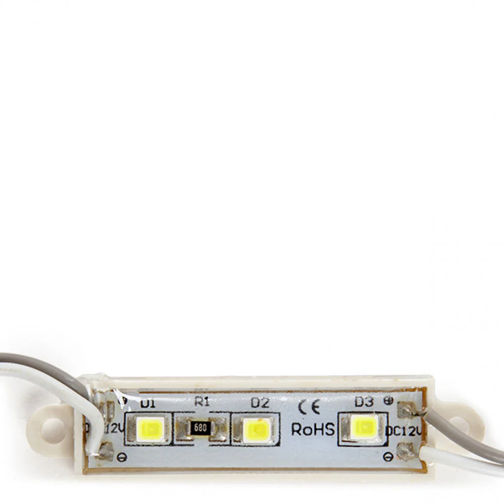 Módulo 0.3W 13Lm 4200ºK 3 LEDs SMD3528 40.000H  [US-LMP3528W3A-0001] - Image 2
