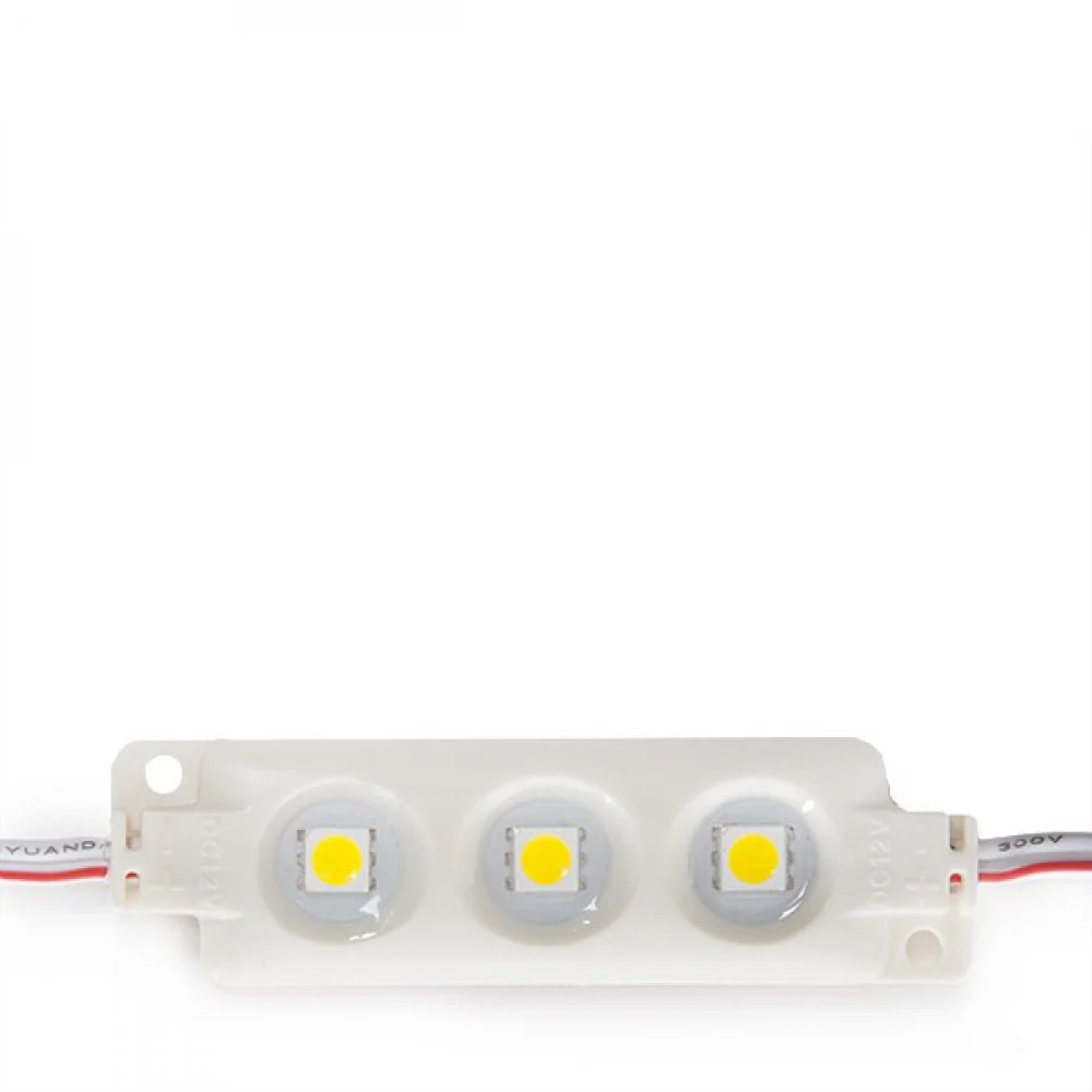 Módulo 0.72W 65Lm 4200ºK 3 LEDs ABS Inyectado SMD5050 40.000H  [US-LMI5050W3-0001] - Image 2
