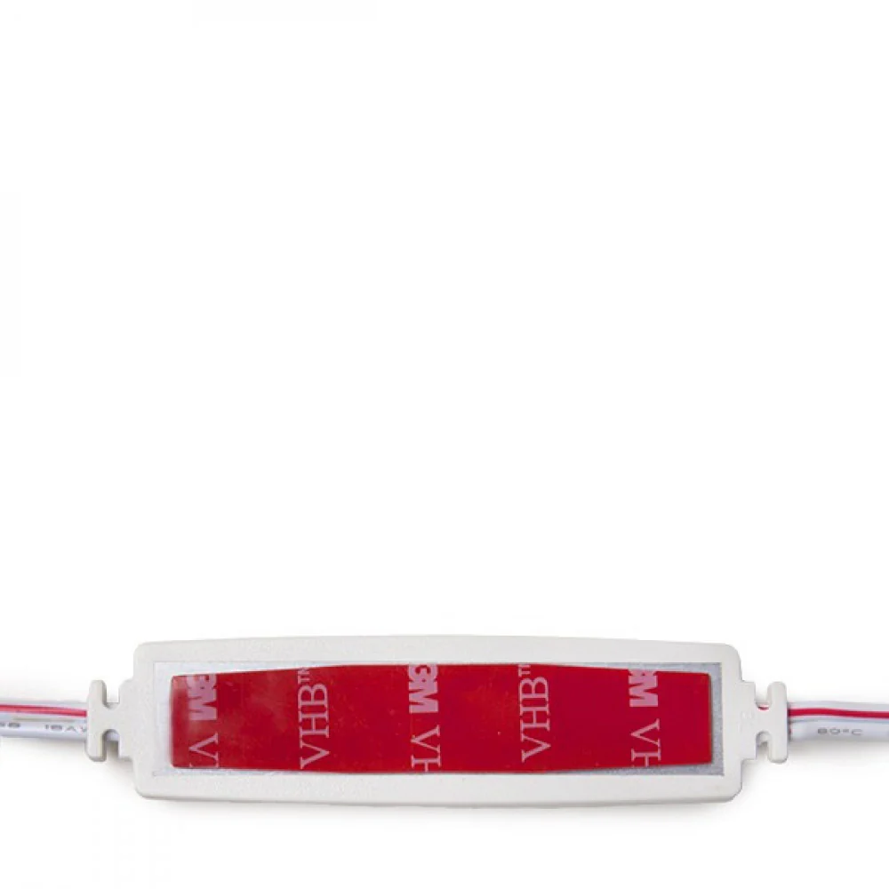 Módulo 1.3W 130Lm 6000ºK 3 LEDs PRO 5630 Inyectado IP67 Óptica 50.000H  [RA-BL-5630W03-LENS-R-CW] - Image 3