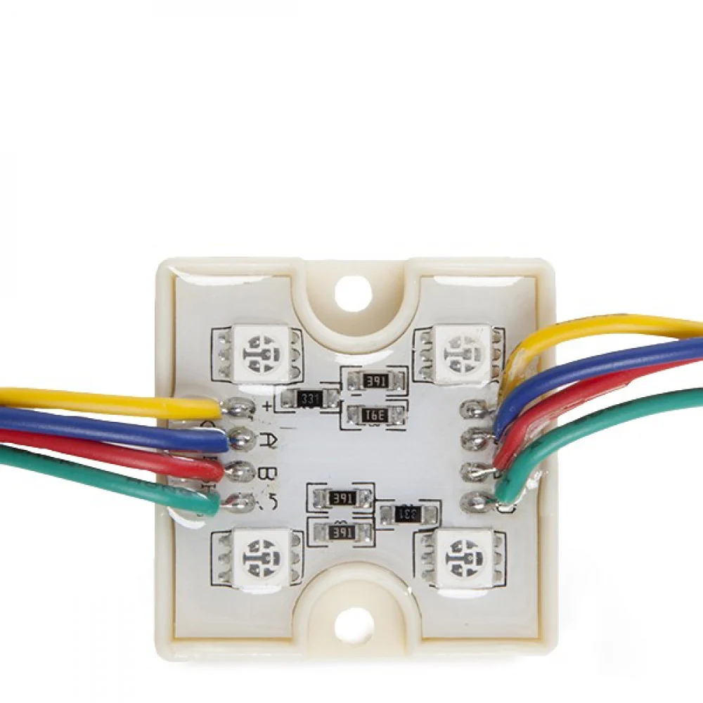 Módulo 1.44W 90Lm 4 LEDs SMD5050 40.000H [US-LMP5050RGB4 - Image 2