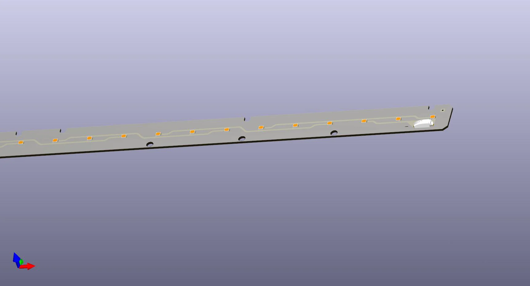 Módulo LED 559x23,6_24LED 4000K CRI80 L128-E5 - Image 3