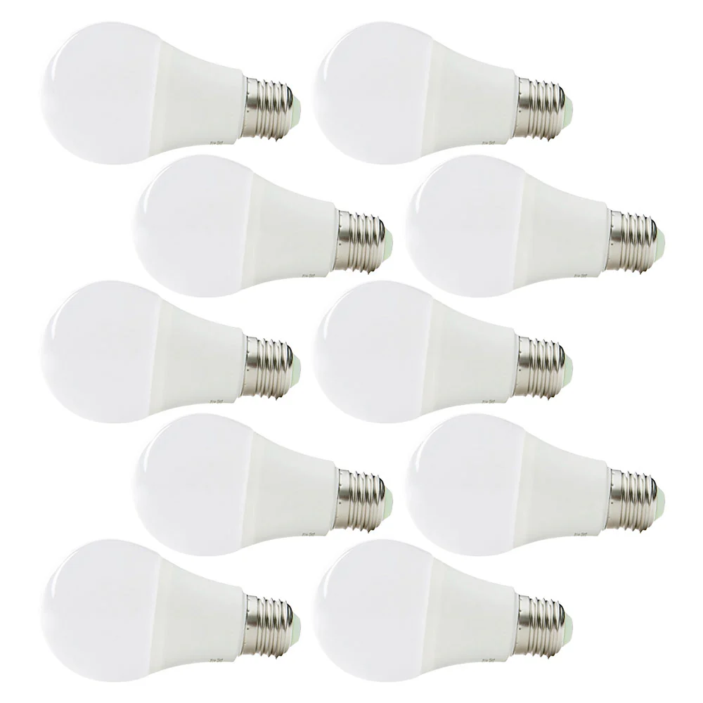 Pack de 10 Bombillas LED Esféricas Alumínio/PC E27 9W 810Lm 40.000H - Image 3