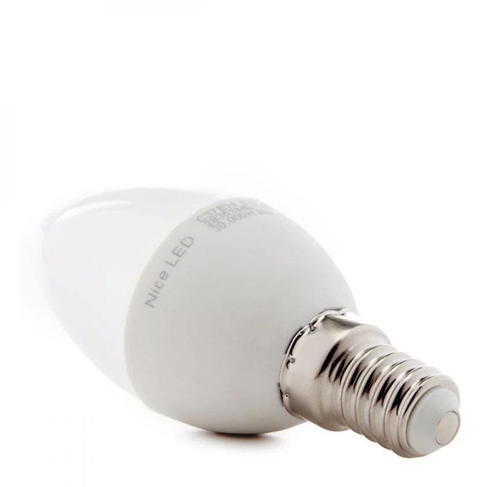 Pack 10 Lámparas LEDs Vela 2835SMD E14 5W 410Lm 40.000H - Image 5