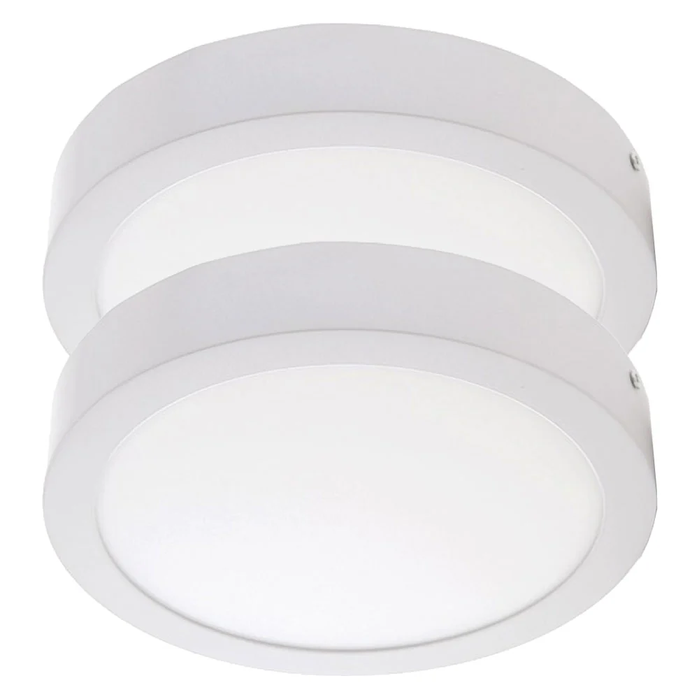 Pack 2 Plafónes LED 24W 1900Lm 6000ºK Superficie 40.000H  [HO-PLAF-C-24W-CW-PK2-AP] - Image 3
