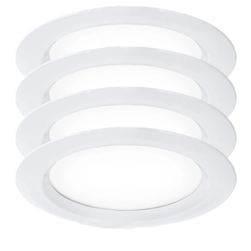 Pack 4 Downlights LED 24W 2.160Lm 6000ºK IP65 Baños/Cocinas 50.000H [SL-DLFS06-24W-CW-PK4] - Image 3