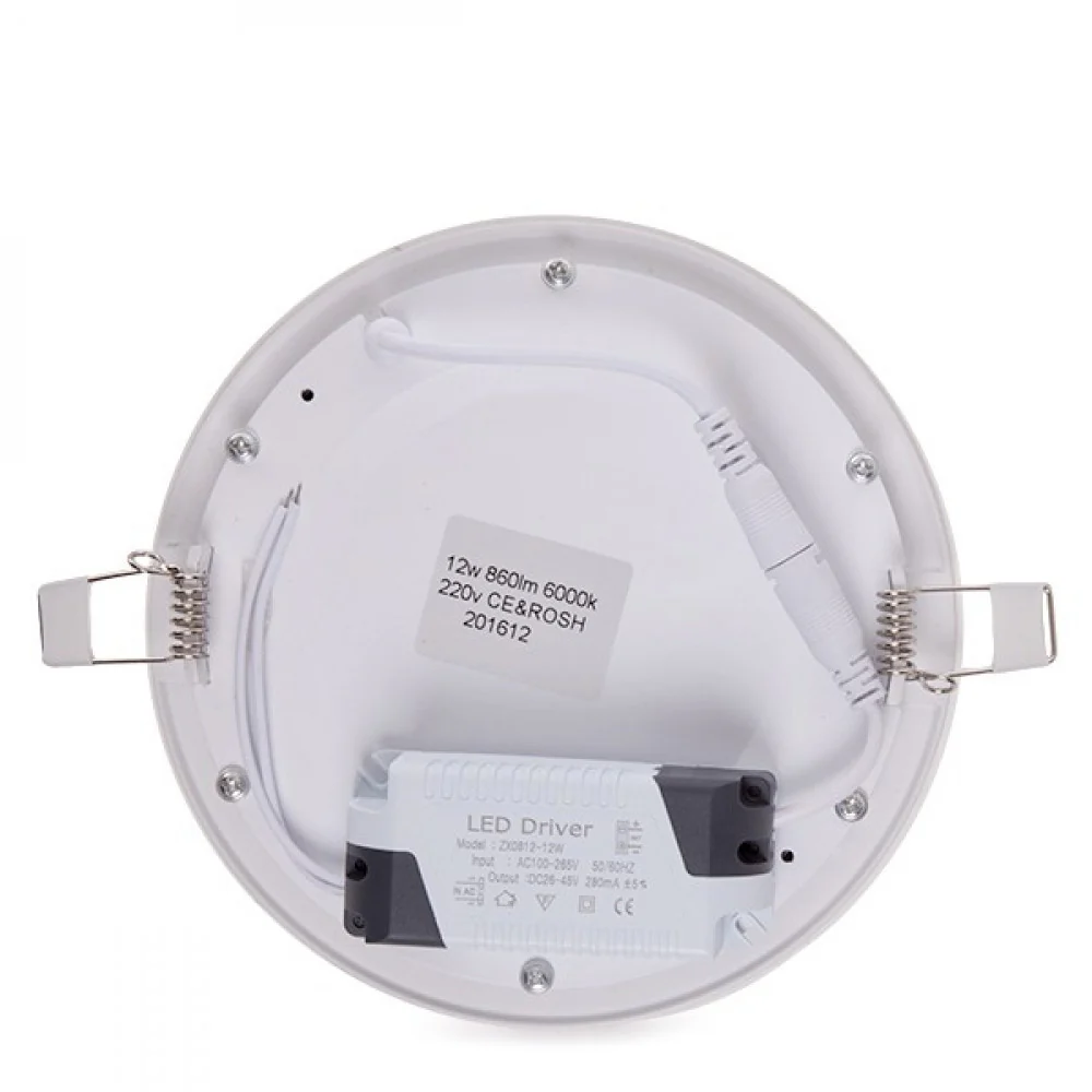 Pack 4 Placas LED 12W 1200Lm 6000ºK 40.000H  [JL-GP-LZ-2-PK4-AP] - Image 7