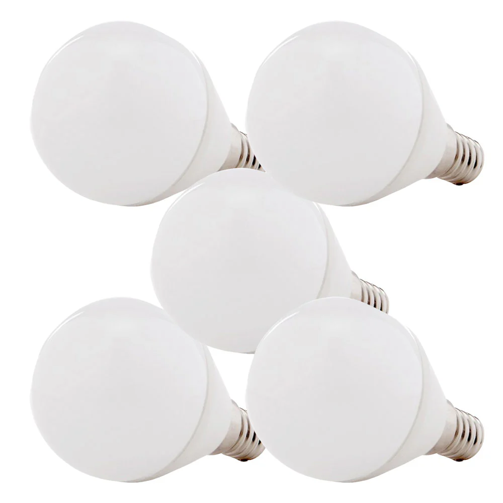Pack 5 Bombillas LED E14 7W 500Lm 6000ºK 40.000H  [HO-C37-E14-7W-RC-CW-PK5-AP] - Image 3
