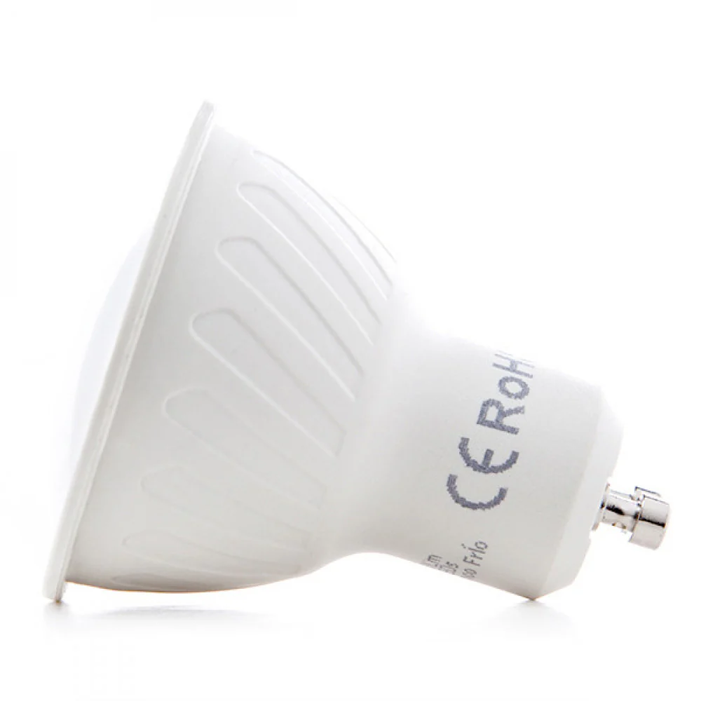 Pack 5 Bombillas LED GU10 6W 700Lm 4200ºK 40.000H  [HO-GU10-SMD-6W-IC-W-PK5-AP] - Image 5