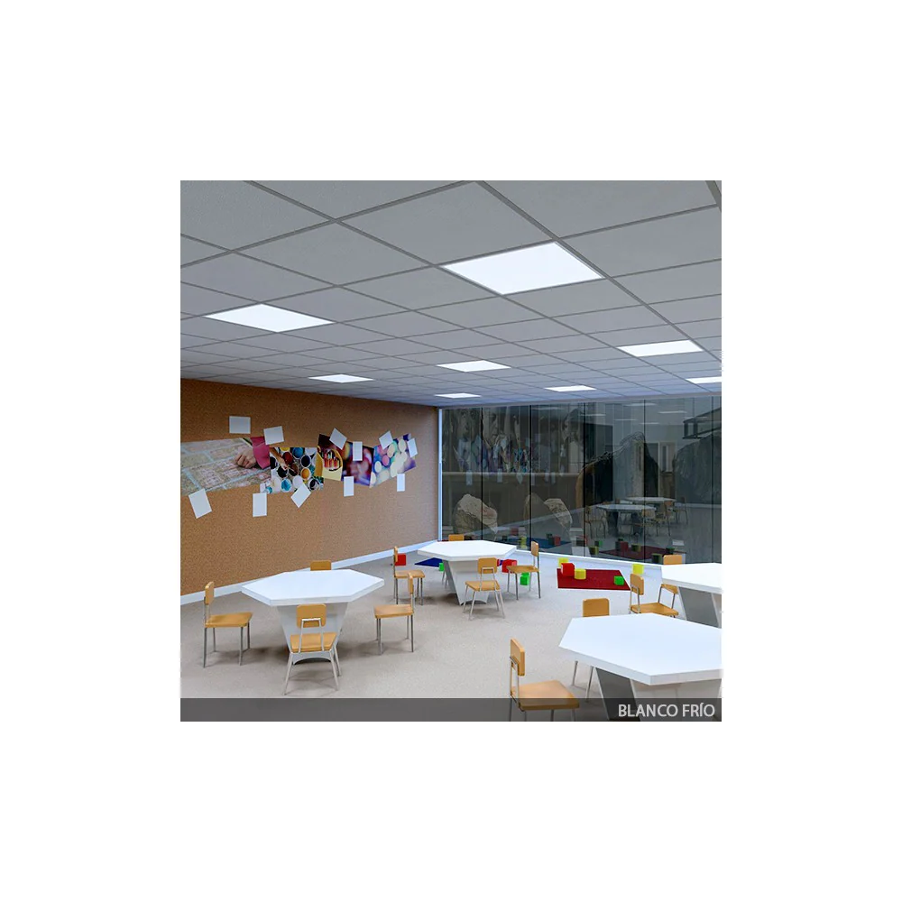 Panel LED 40W 5.000Lm 6000ºK 60x60Cm High Lumen UGR19 60.000H  [HO-LP-40W-U19-CW] - Image 6