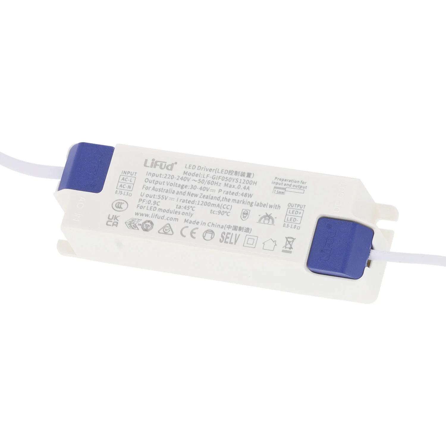 Panel LED 50W 5000Lm 6000ºK 120X30Cm   40.000H Driver Lifud UGR17  [HOPBD30120LIUGR17-CW] - Image 6