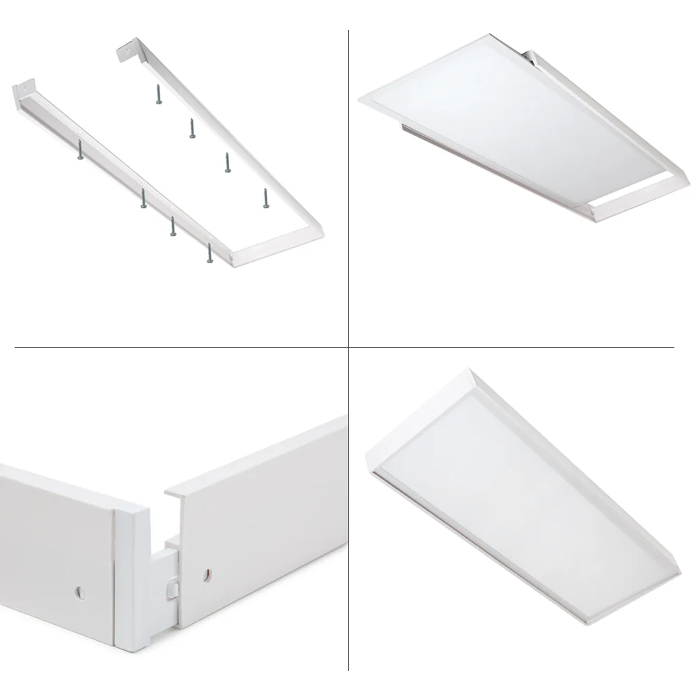 Panel LED 72W 7.900Lm 6000ºK 120x60cm + Kit de Superficie 40.000H  [HO-KITPAN120X60-72W-CW] - Image 2