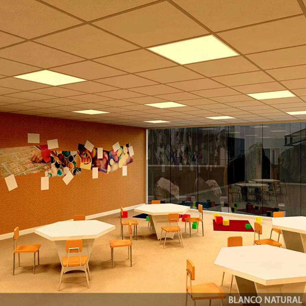 Panel LED Superslim 36W 3.623Lm 6000ºK 60x60Cm UGR19 Marco Blanco 40.000H  [BX3-PANMB59559536WCW] - Image 10