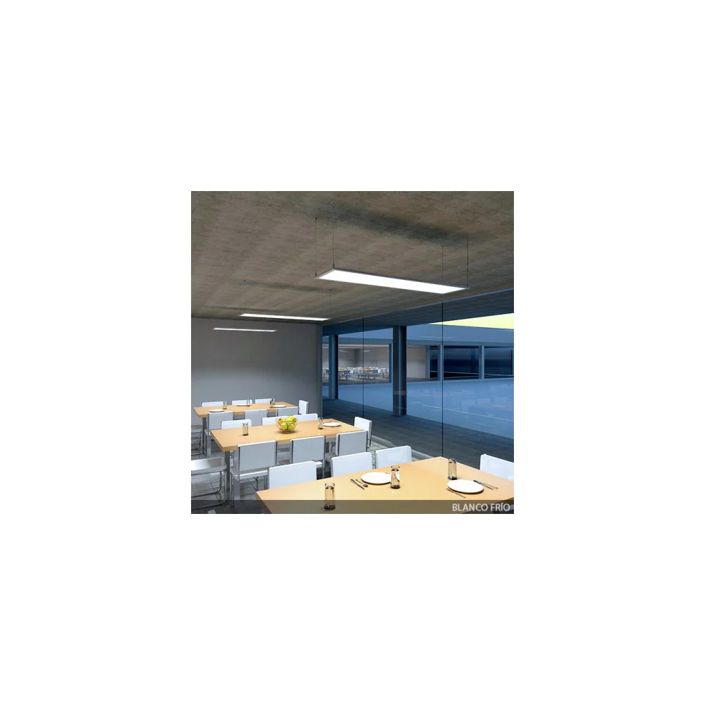 Panel LED Superslim 72W 7.200Lm 120x60Cm Blanco Mando a Distancia (Intensidad-CCT) 40.000H  [HO-PANMB595119572W-RC] - Image 6