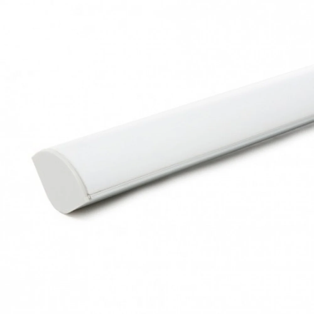 Perfíl Aluminio para Tira LED Difusor Opal  LLE-ALP016R-O x 2M - Image 2