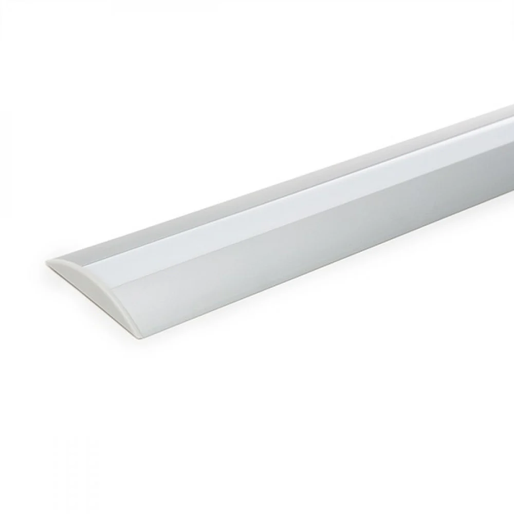 Perfíl Aluminio para Tira LED Difusor Opal  LLE-ALP021 x 2M - Image 2