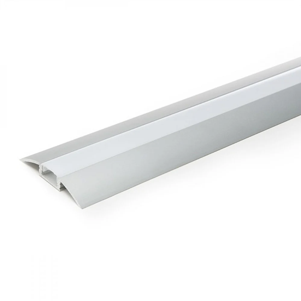 Perfíl Aluminio para Tira LED Difusor Opal  LLE-ALP021 x 2M - Image 3