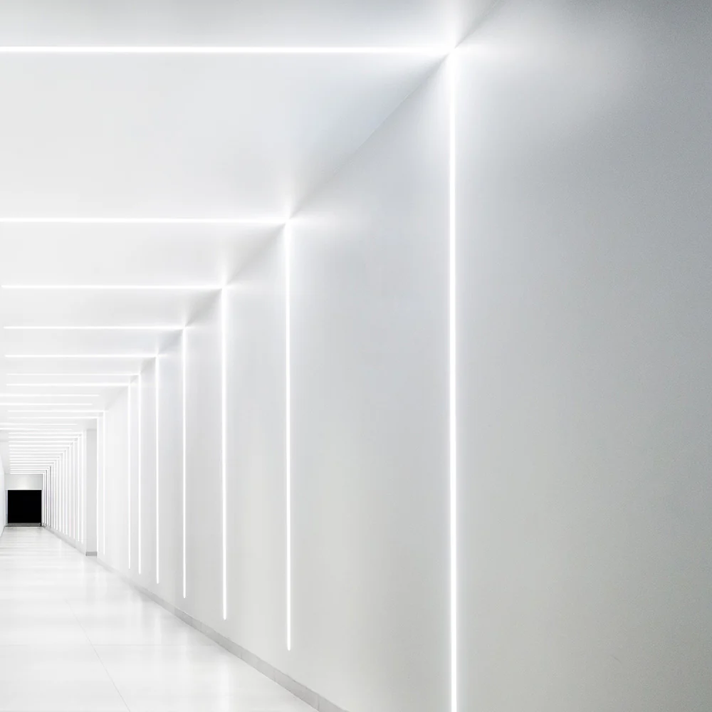 Perfíl de Aluminio para Empotrar Escayola/Pladur Tira Led 9mm  - 2M - Image 5