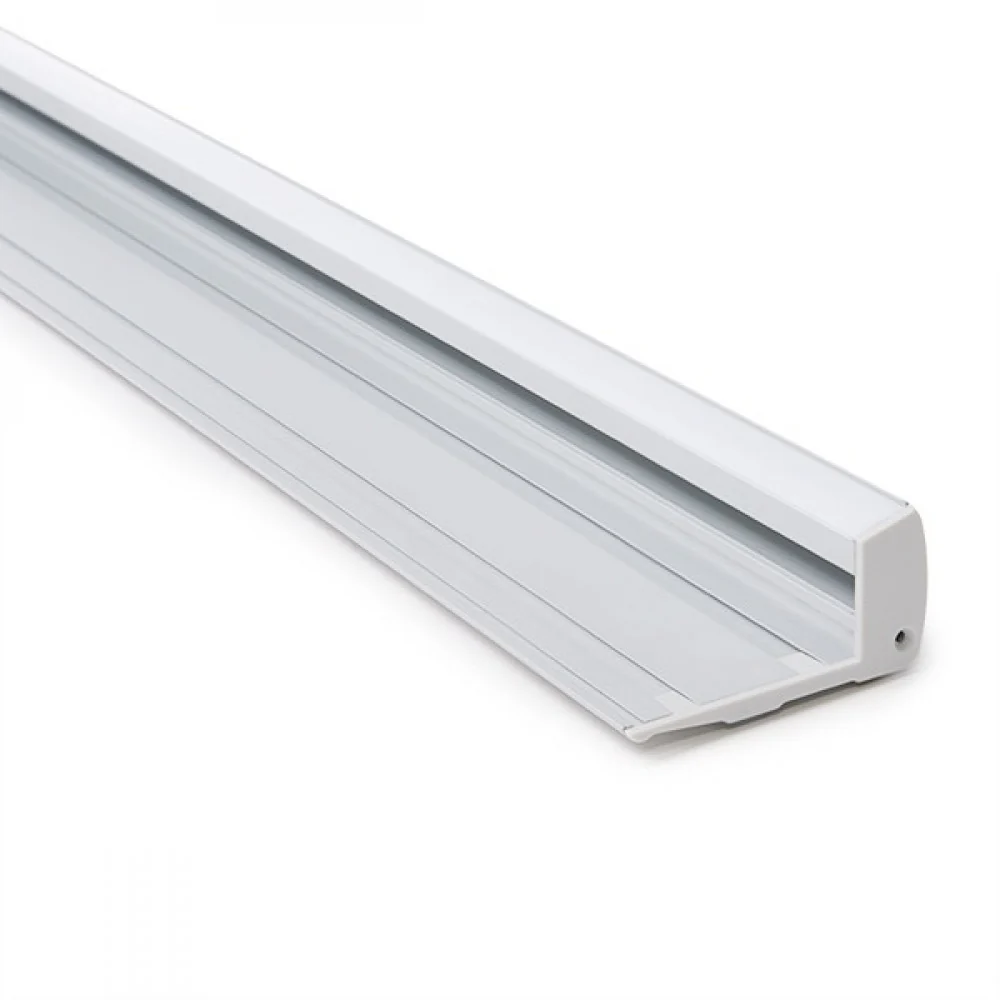 Perfíl Iluminación Escaleras - Gomas Antideslizantes - Difusor Opal x 1M - Image 4