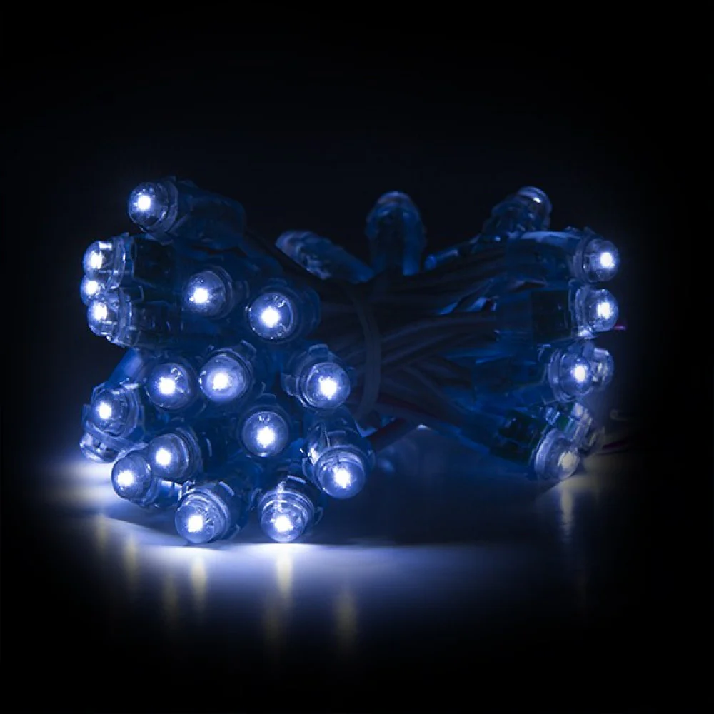 Pixel LED 0.1W 1,7Lm 4200ºK 12Mm 5V Epistar (Cadena 50 Unidades) Blanco 50.000H  [DE-PIX-12-W] - Image 2