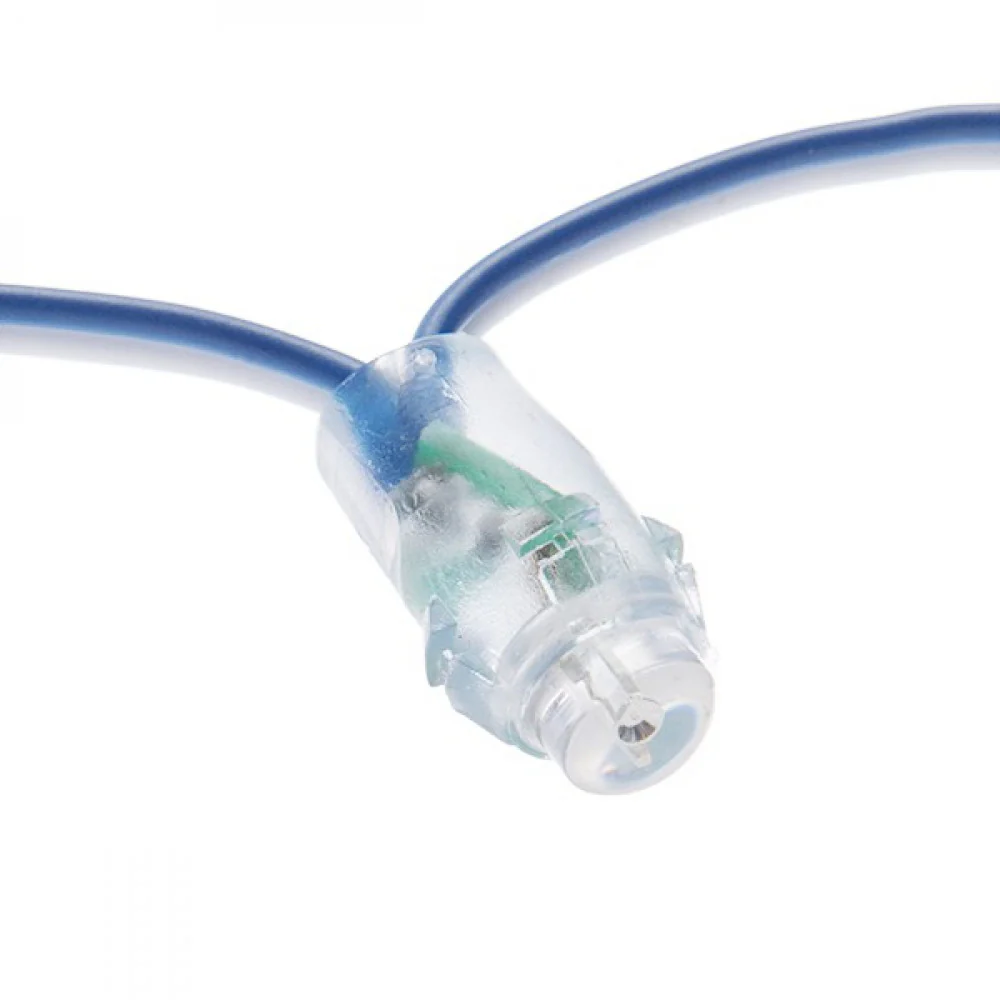 Pixel LED 0.1W 2Lm 12Mm 5V Epistar (Cadena 50 Unidades) Azul 50.000H [DE-PIX-12-B] - Image 3