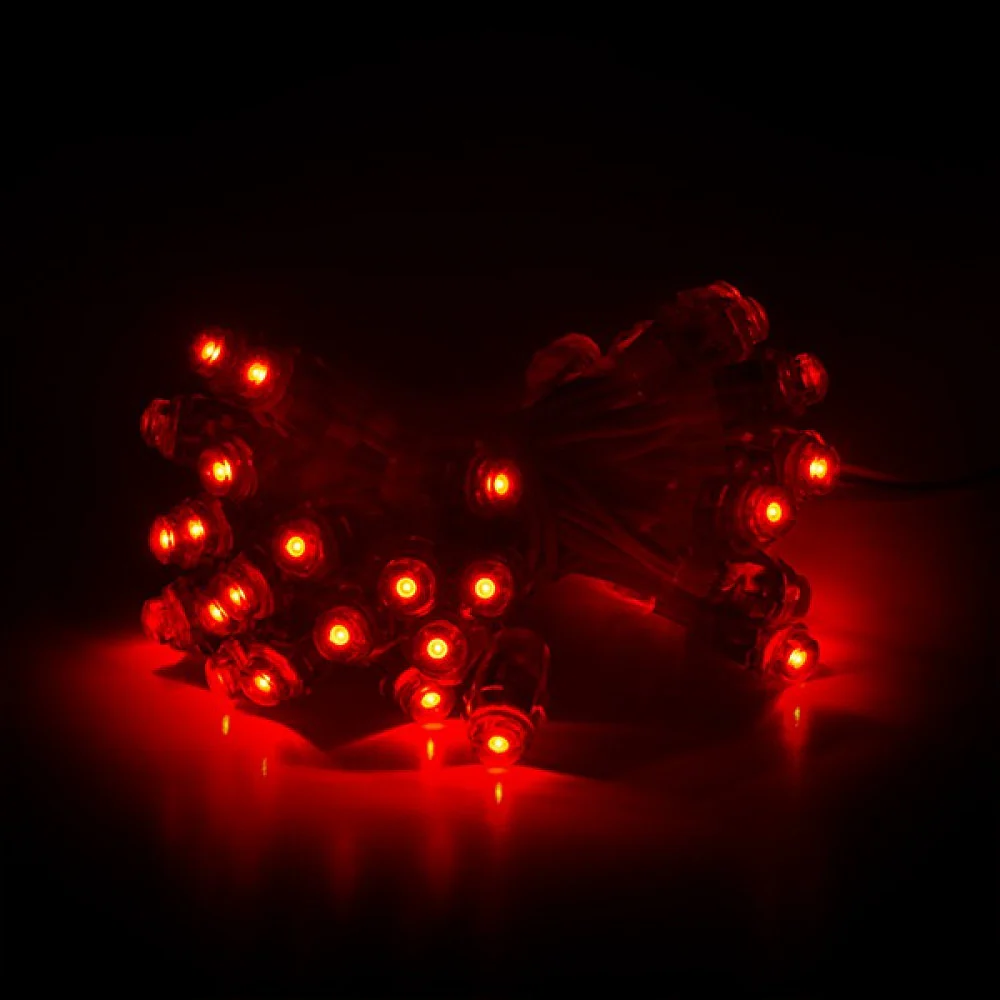 Pixel LED 0.1W 2Lm 12Mm 5V Epistar (Cadena 50 Unidades) Rojo 50.000H [DE-PIX-12-R] - Image 2