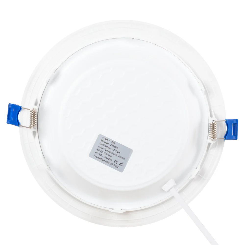 Placa Downlight LED 100Lm/W 12W 1200Lm 6000ºK IP20 [HO-DLC-12W-1200LM-CW] - Image 3