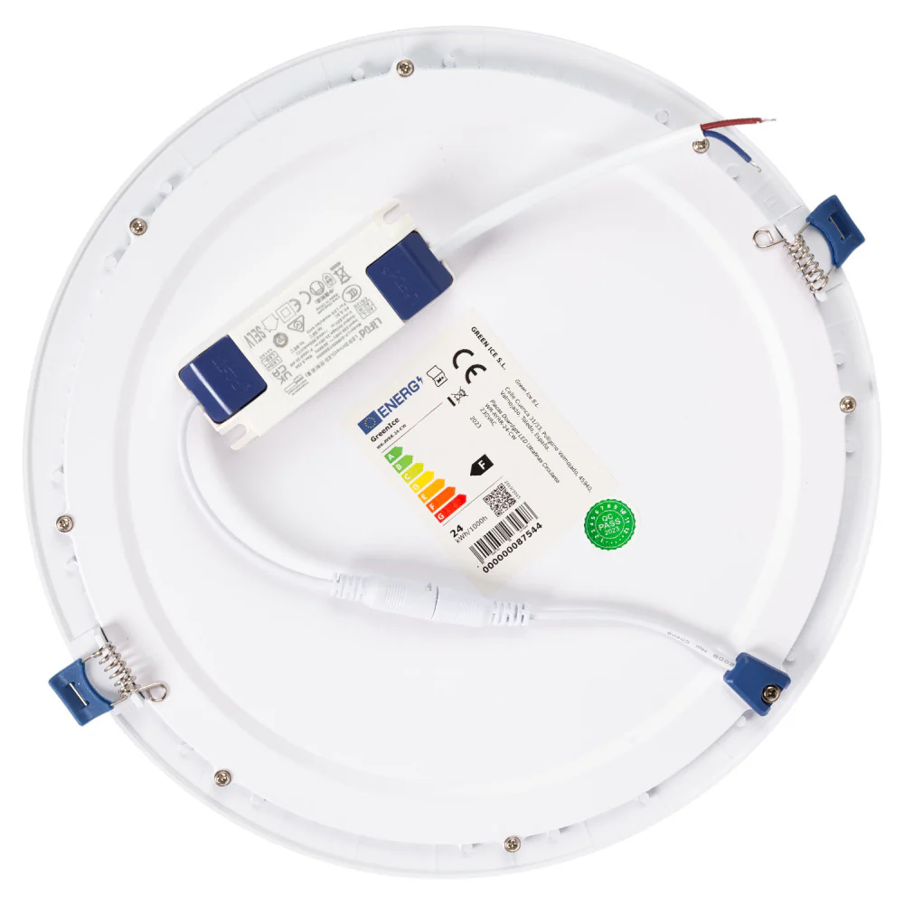 Placa LED Circular 24W 2,585Lm Driver Lifud Flicker Free IP20 30,000H  [WR-AYRR-24-CW] - Image 5
