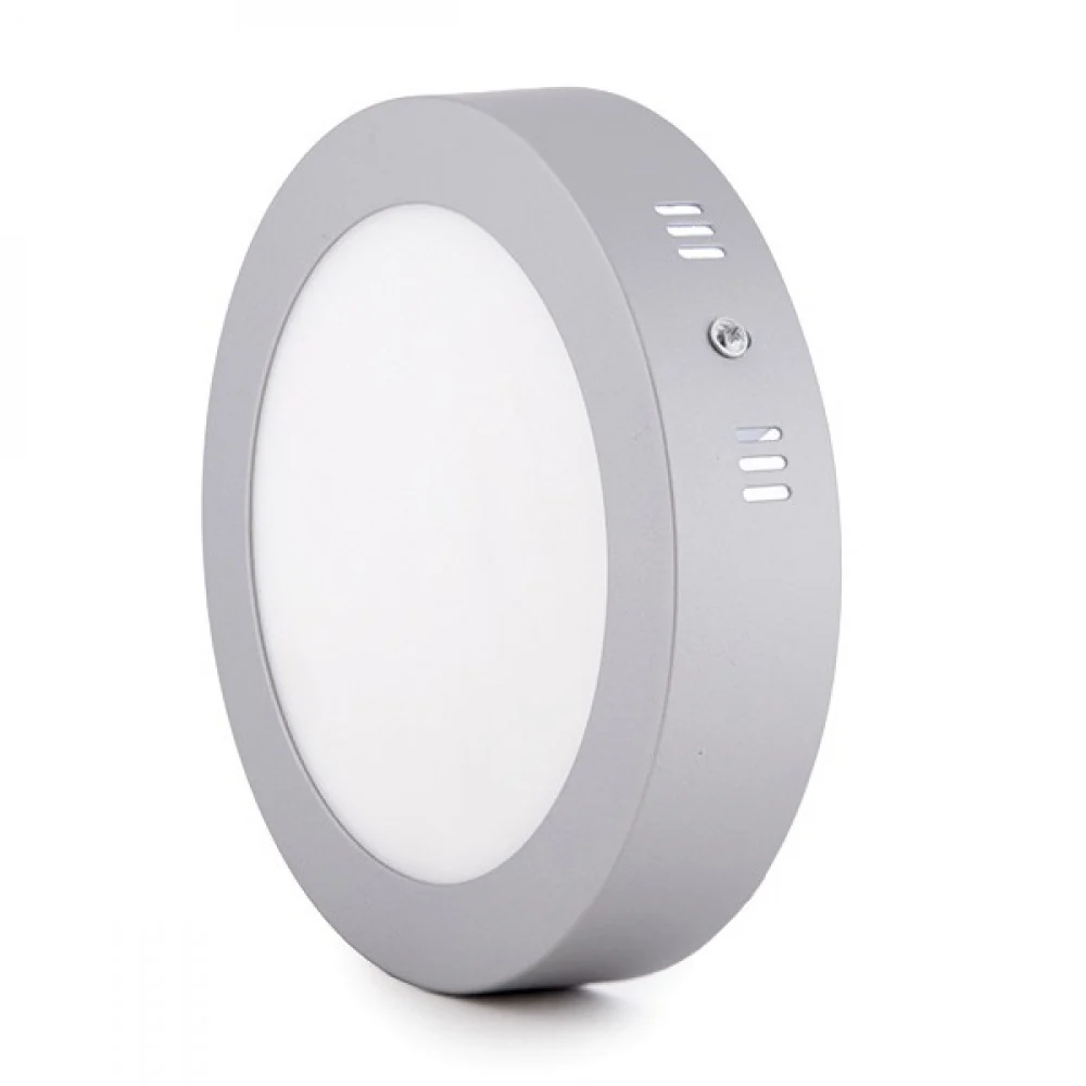 Plafón LED 12W 1200Lm 6000ºK Circular Cromado 40.000H  [GR-MZMD01C-12W-CW] - Image 3