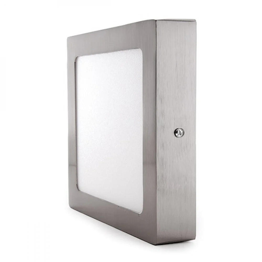Plafón LED 18W 1800Lm 6000ºK Cuadrado Niquel Satinado 50.000H  [GL-PL SM18SN-CW] - Image 3