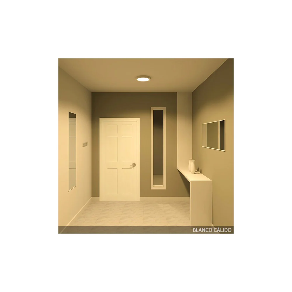 Plafón LED 24W 2400Lm CCT (Tonalidad Luz Regulable) 3000-6000ºK Circular 40.000H  [HO-PLAF-C-24W-CCT] - Image 7
