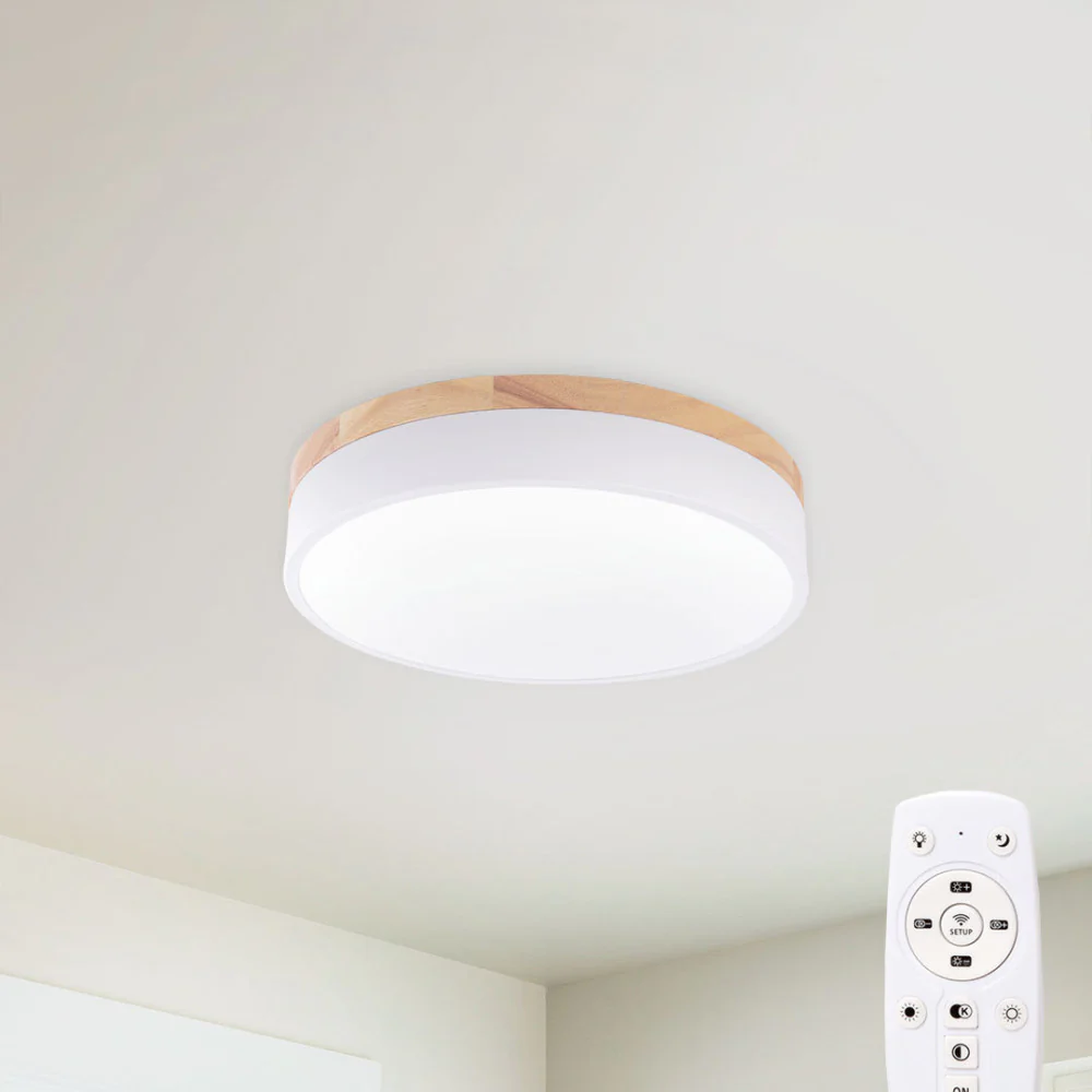 Plafón LED 24W 2493Lm Mando a Distancia (Intensidad-CCT) 10.000H  [HO-CCT-DL24W]
