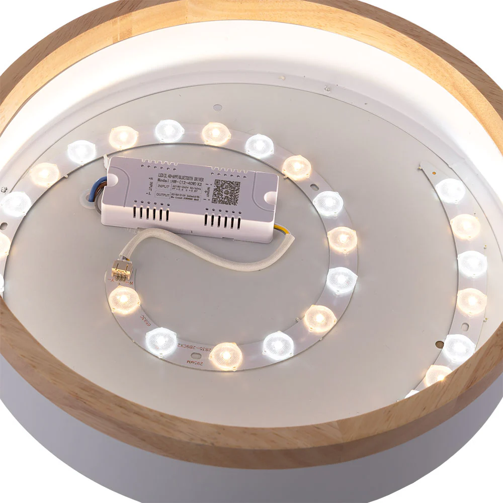 Plafón LED 27W 2.700Lm Redondo BiColor "Maria" CCT (Tonalidad Luz Regulable) 40.000H  [HO-CCT-LED05] - Image 4