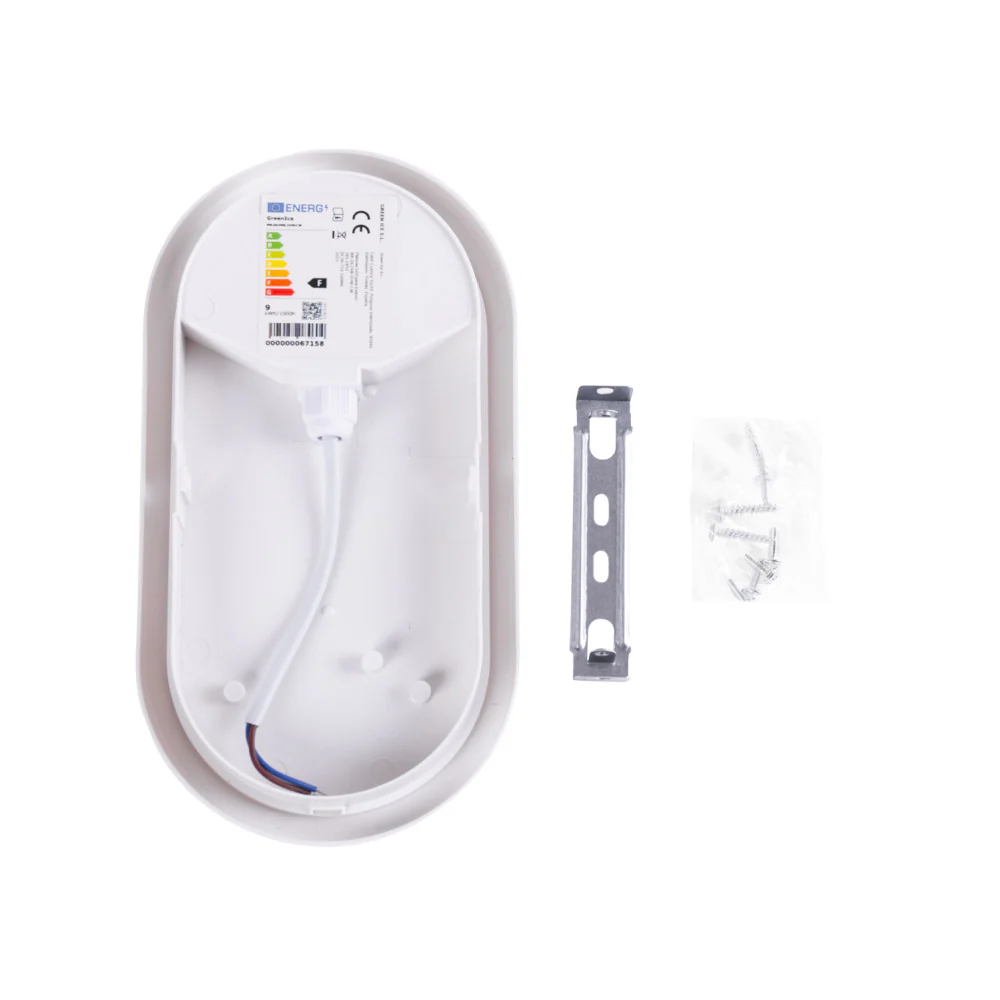 Plafón LED 9W 900Lm 6000ºK IP54 "Harlow" 40.000H    [HO-DLOVB-1OW-CW] - Image 5
