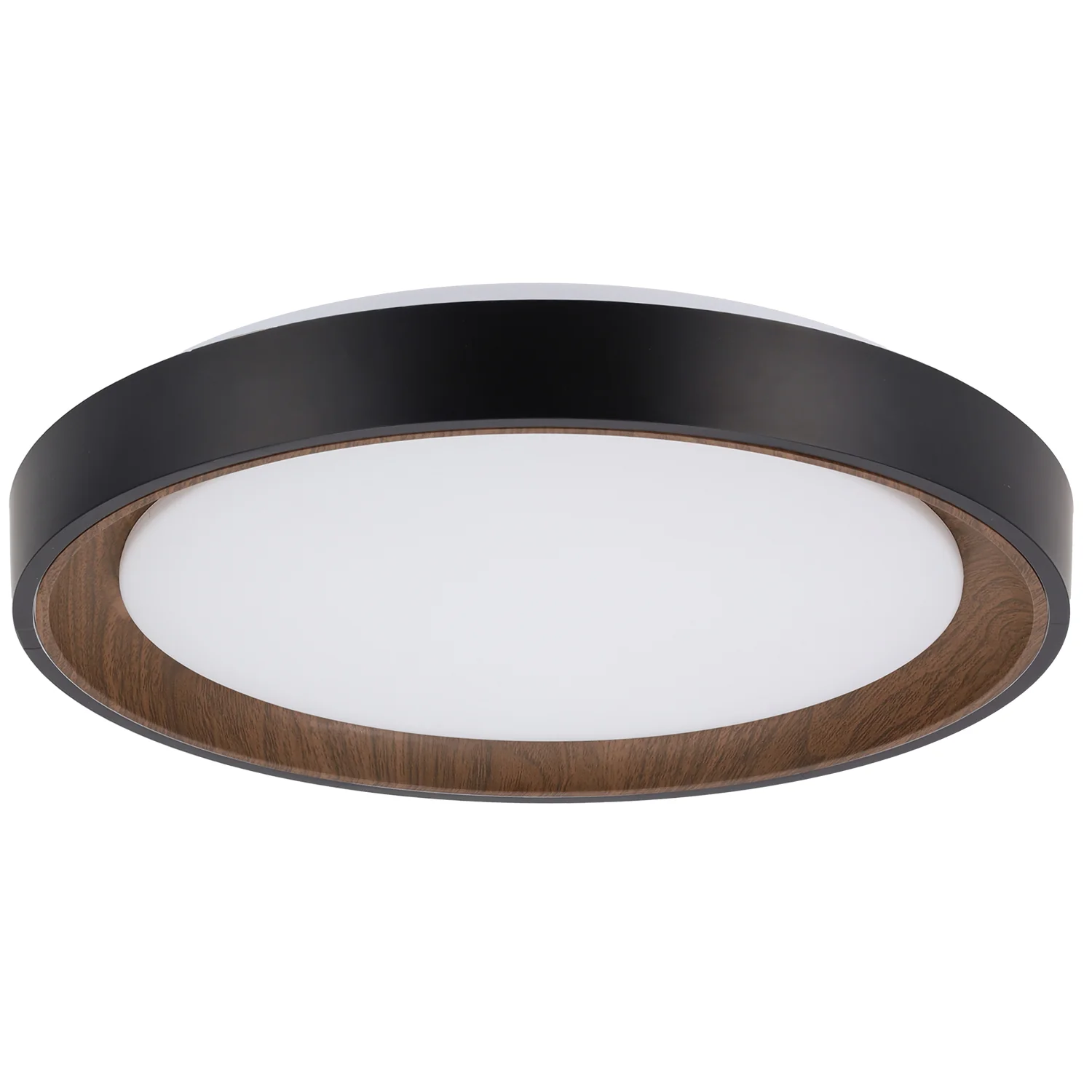 Plafón LED Decorativo 36W CCT 3000-6000ºK (Tonalidad Luz Regulable) Control Remoto Acabado Negro - Image 3