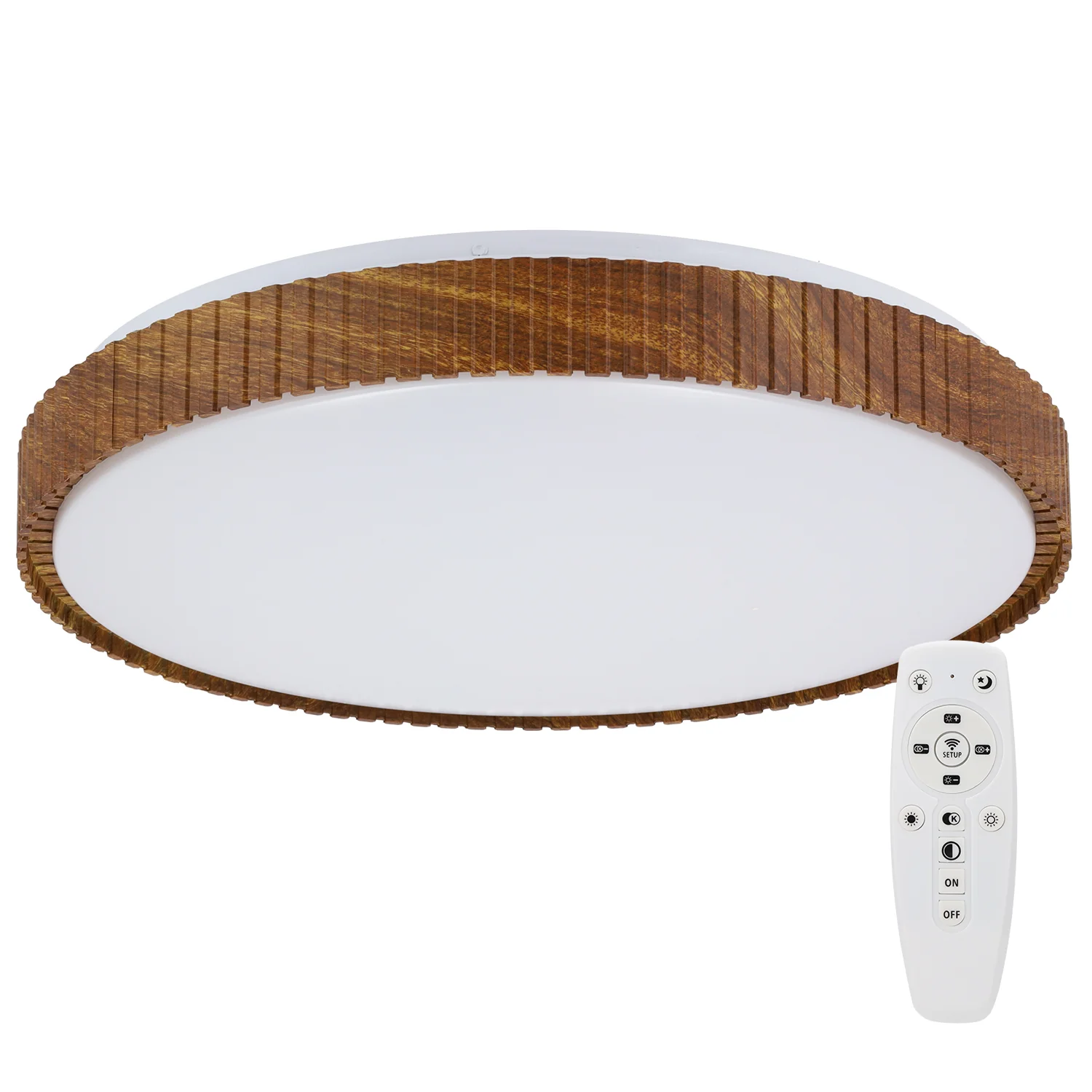 Plafón LED Decorativo 40W CCT 3000-6000ºK (Tonalidad Luz Regulable) Control Remoto