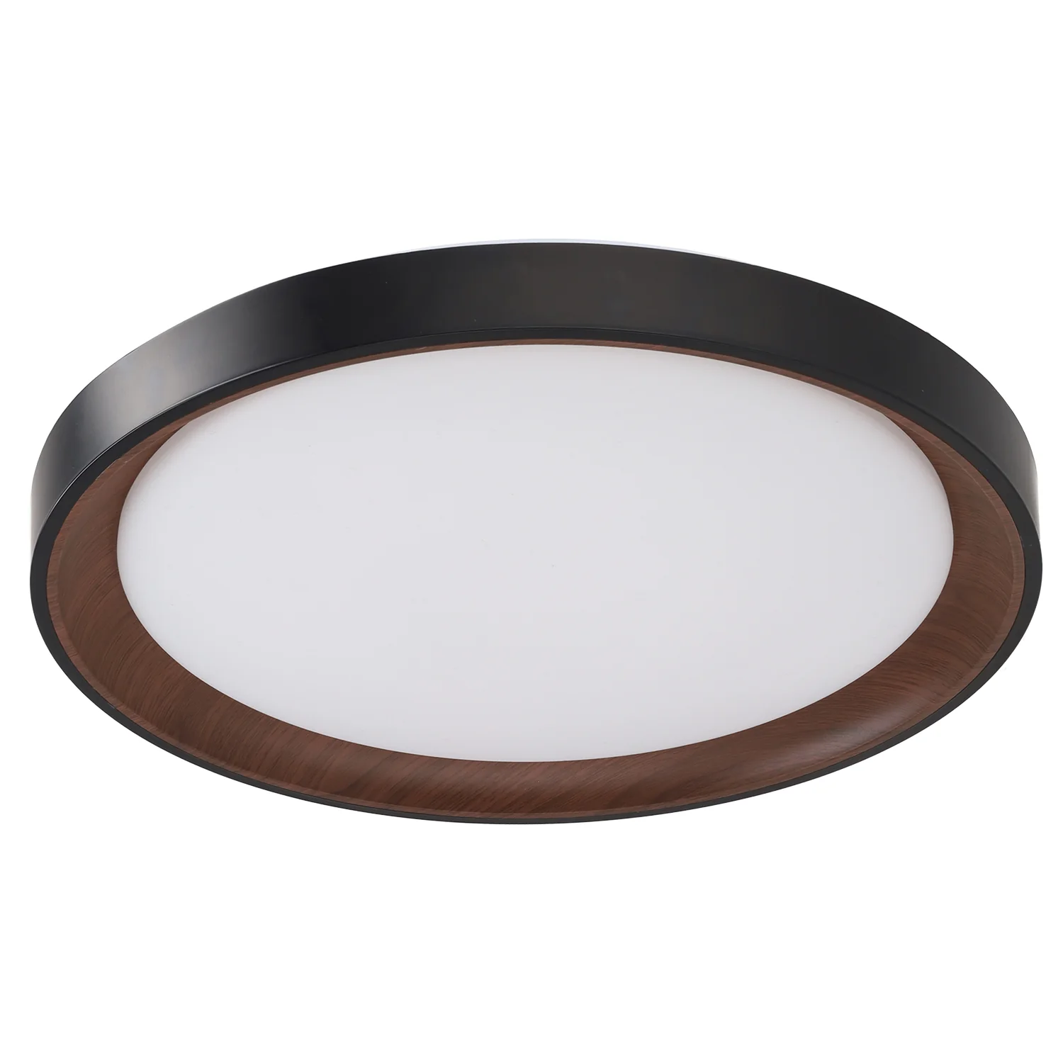 Plafón LED Decorativo 40W CCT 3000-6000ºK (Tonalidad Luz Regulable) Control Remoto Acabado Negro - Image 3