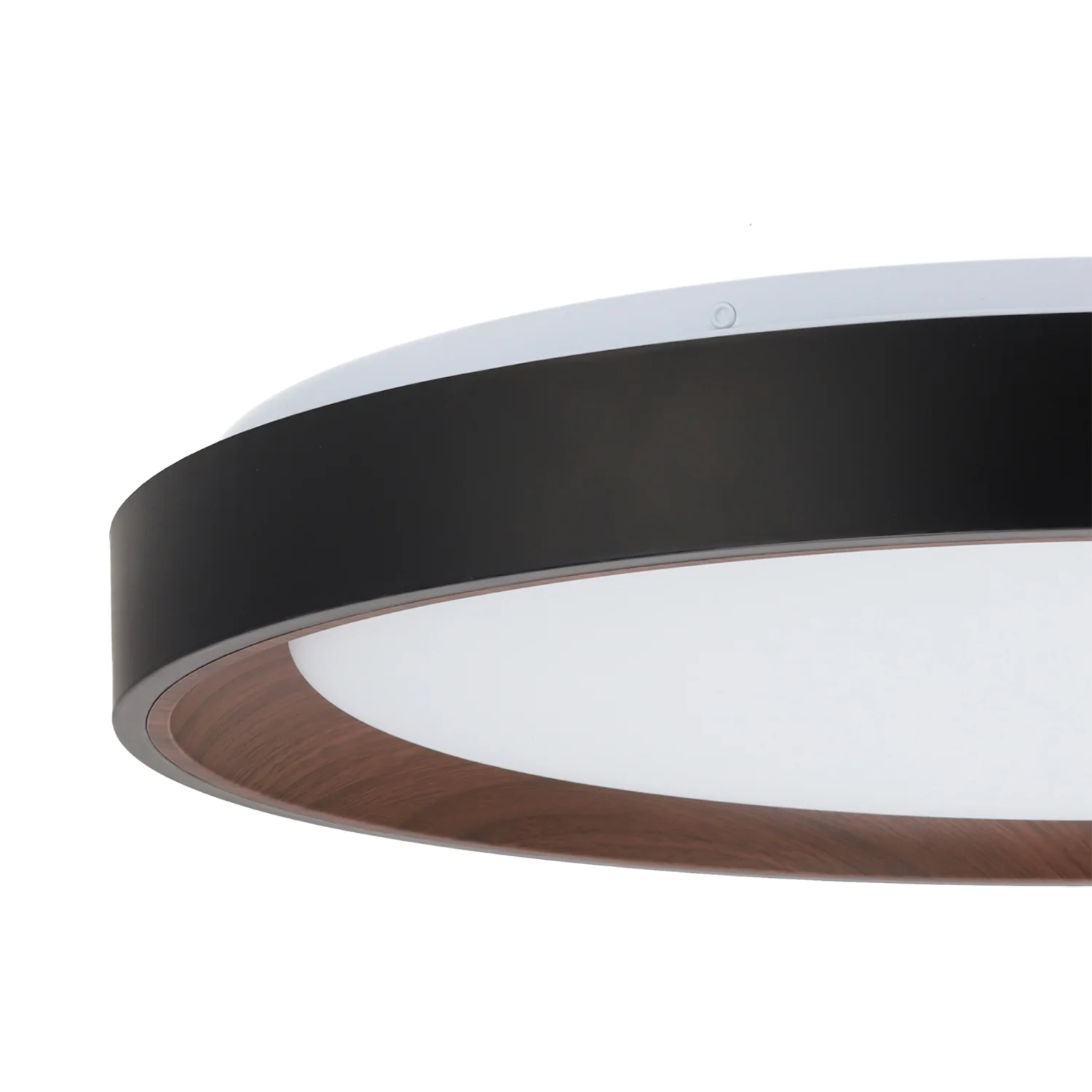 Plafón LED Decorativo 40W CCT 3000-6000ºK (Tonalidad Luz Regulable) Control Remoto Acabado Negro - Image 4