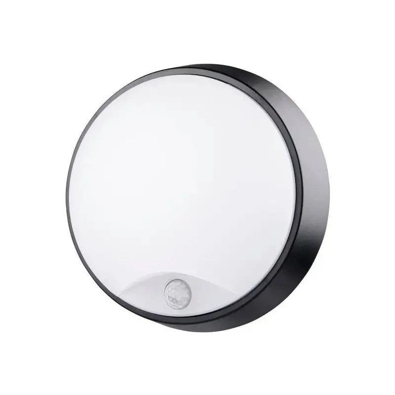 Plafón LED Exterior 10W 1000Lm CCT (Tonalidad Luz Regulable) 3000-4000-6500ºK  Detector Proximidad IP65 Acabado Negro - Image 2