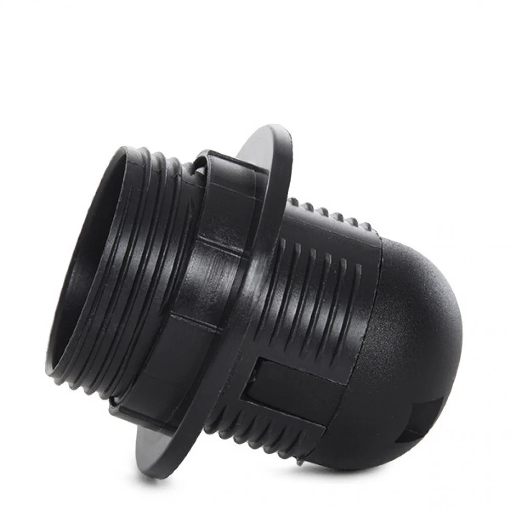 Portalámparas E27 Negro - Image 3